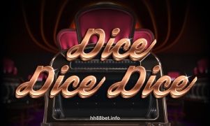 Dice Dice Dice Game Card